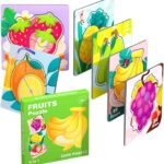 Puzzle din 4 piese - Fructe, 24 piese, 3 ani.