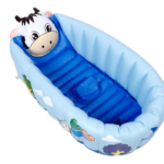 Cada Gonflabila, Albastru, Vacuta, 90x60 cm