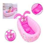 Cada Gonflabila, roz, Iepuras, 90x60 cm