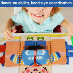 Carte senzoriala si educativa cu activitati de tip montessori, 2 ani+