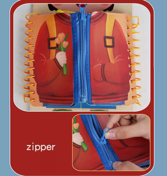 Carte senzoriala si educativa cu activitati de tip montessori, 2 ani+