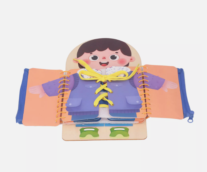 Carte senzoriala si educativa cu activitati de tip montessori, 2 ani+