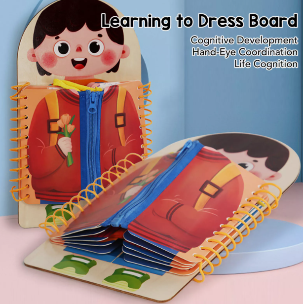 Carte senzoriala si educativa cu activitati de tip montessori, 2 ani+