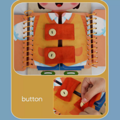 Carte senzoriala si educativa cu activitati de tip montessori, 2 ani+