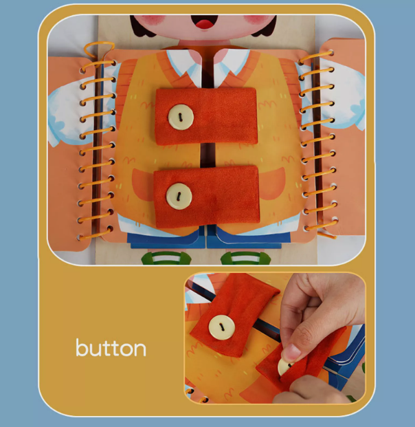 Carte senzoriala si educativa cu activitati de tip montessori, 2 ani+