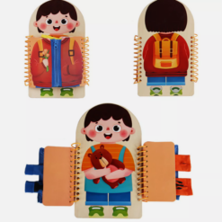 Carte senzoriala si educativa cu activitati de tip montessori, 2 ani+