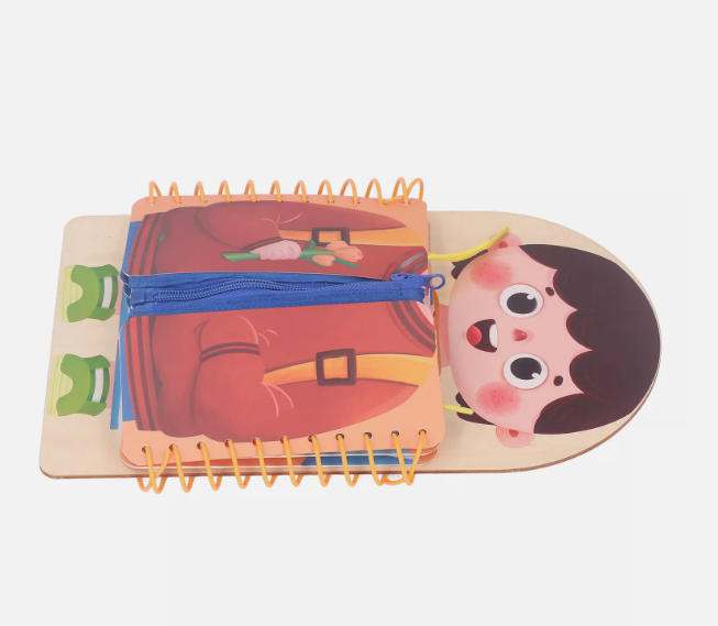 Carte senzoriala si educativa cu activitati de tip montessori, 2 ani+