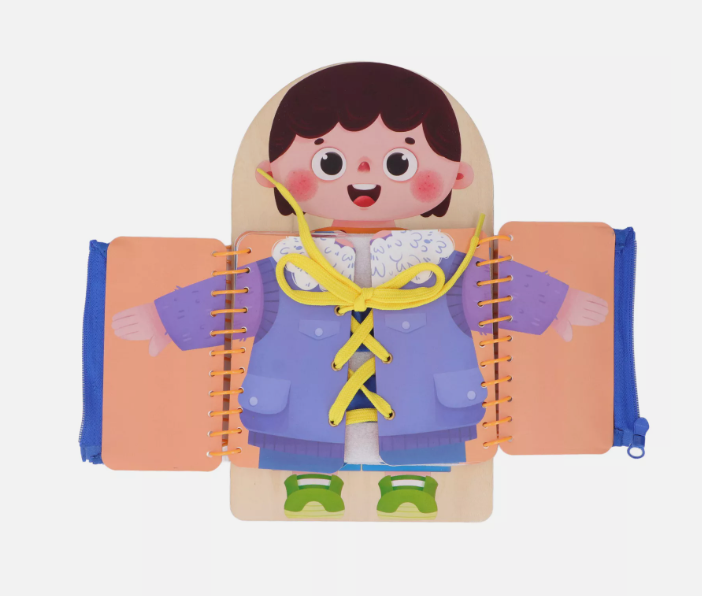 Carte senzoriala si educativa cu activitati de tip montessori, 2 ani+