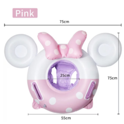 Colac cu chilotel, Minnie, 3-6 ani, Roz