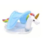 Colac cu parasolar detasabil, tip barcuta, 6-36 luni, Unicorn