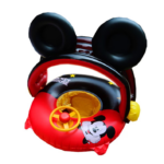 Colac multifunctional cu parasolar si volan, tip barcuta, Mickey
