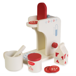 Joc de rol - Aparat de cafea din lemn, 3 ani