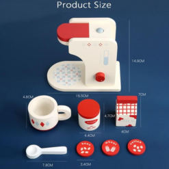 Joc de rol - Aparat de cafea din lemn, 3 ani