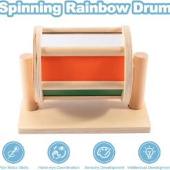 Joc de tip Montessori ,Tambur, 6 LUNI+ 02