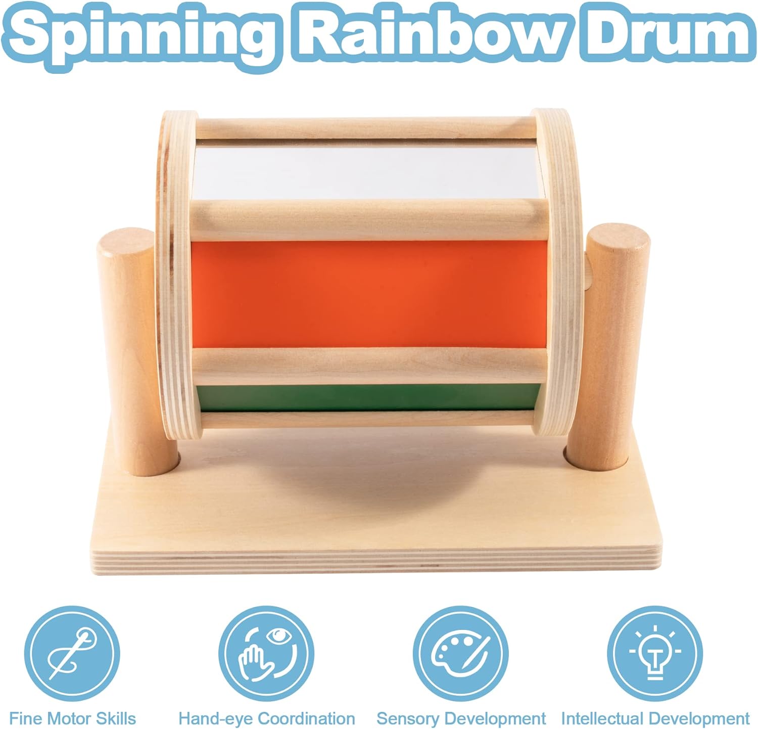 Joc de tip Montessori ,Tambur, 6 LUNI+ 02