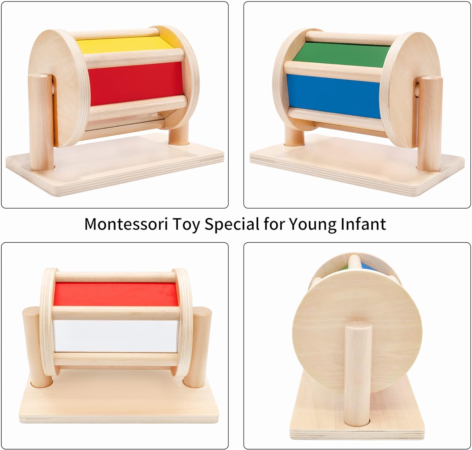 Joc de tip Montessori ,Tambur, 6 LUNI+ 02