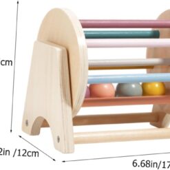 Joc de tip Montessori,Tambur cu bile
