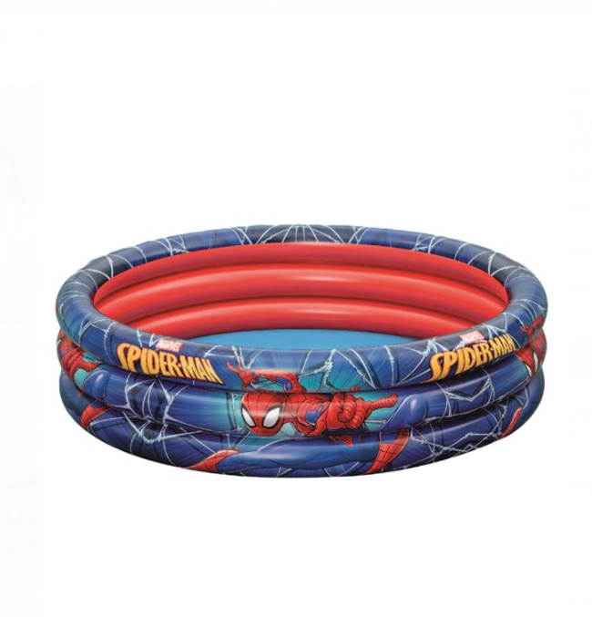 Piscina Copii Spiderman,1.22 m x 30 cm, 2 ani+