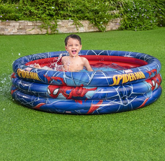 Piscina Copii Spiderman,1.22 m x 30 cm, 2 ani+