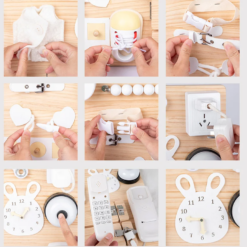 Placa senzoriala cu activitati Montessori - Busy Board