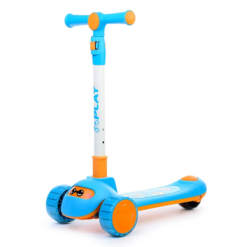 Trotineta pliabila cu 3 roti si lumini, 3 ani+, albastru 01