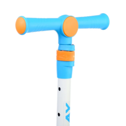 Trotineta pliabila cu 3 roti si lumini, 3 ani+, albastru 01