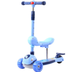 Trotineta pliabila 3 IN 1 cu 3 roti, 2 ani+