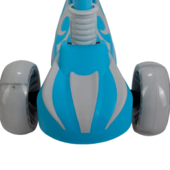 Trotineta pliabila cu 3 roti, lumini, 3 ani+, Albastru