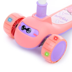 Trotineta pliabila cu 3 roti si lumini, 3 ani+ 06