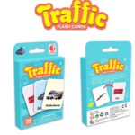 Carduri cognitive pentru copii, set 36, Mijloace de transport