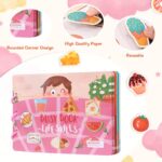 Carte cu stickere reutilizabile, Busy Book, 3 ani