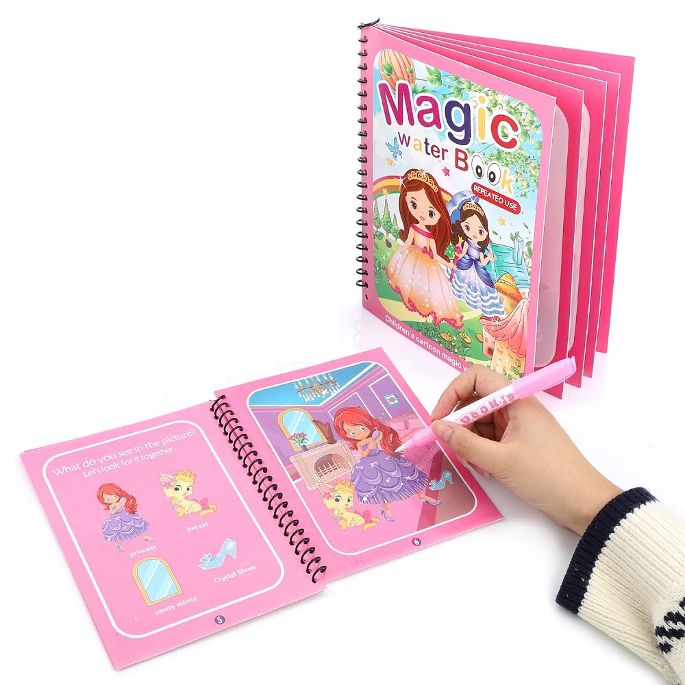 Carte de colorat cu apa-Printese