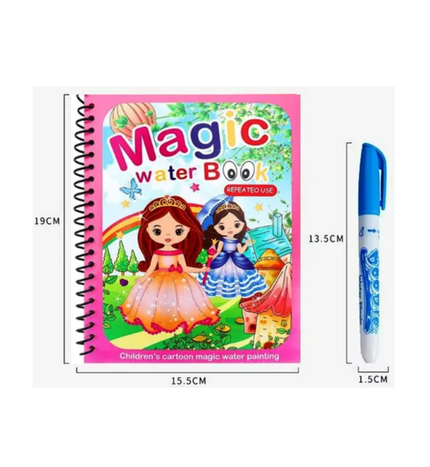 Carte de colorat cu apa-Printese