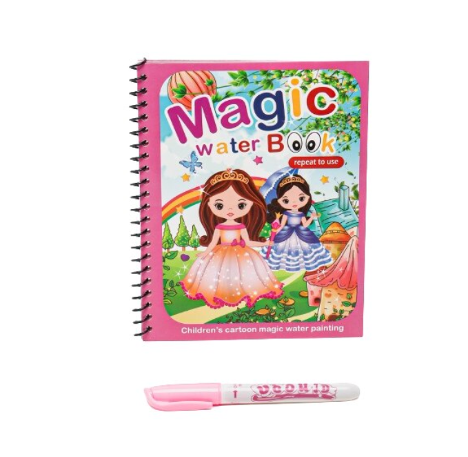 Carte de colorat cu apa-Printese