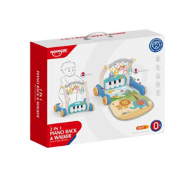 Joc 2 in 1, Antepremergator si saltea de joaca, 0 luni+, Roz