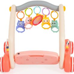 Joc 2 in 1, Antepremergator si saltea de joaca, 0 luni+, Roz