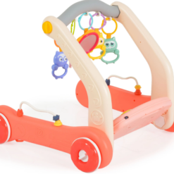 Joc 2 in 1, Antepremergator si saltea de joaca, 0 luni+, Roz