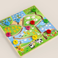 Joc asociere cifre, Ferma, 3 ani