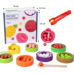 Joc de indemanare si asociere, Fructe exotice, 3 ani