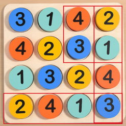 Joc de societate, Sudoku, 3 ani+