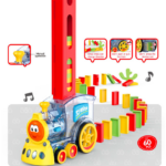 Joc educativ - Trenuletul Domino cu 60 Piese, 3 ani