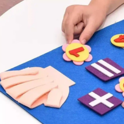 Joc matematica, Numara pe degete, 20 de piese,Multicolor