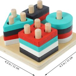 Joc sortator de forme geometrice pe 4 coloane