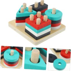 Joc sortator de forme geometrice pe 4 coloane