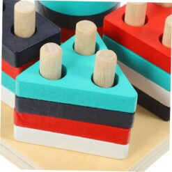 Joc sortator de forme geometrice pe 4 coloane