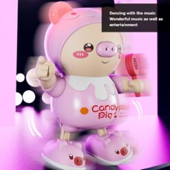 Jucarie distractiva bebe cu sunete si lumini, Porcusor, 05