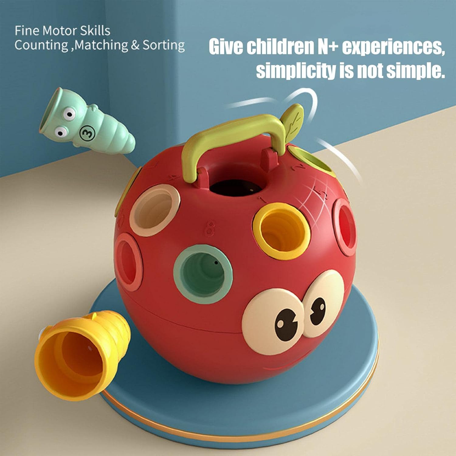 Jucarie educativa si senzoriala bebelusi, Mar,18 luni 04