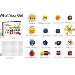 Jucarie interactiva bebelusi - Busy Board, 12luni+ 07