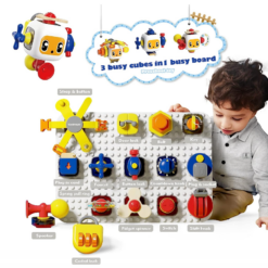 Jucarie interactiva bebelusi - Busy Board, 12luni+ 07