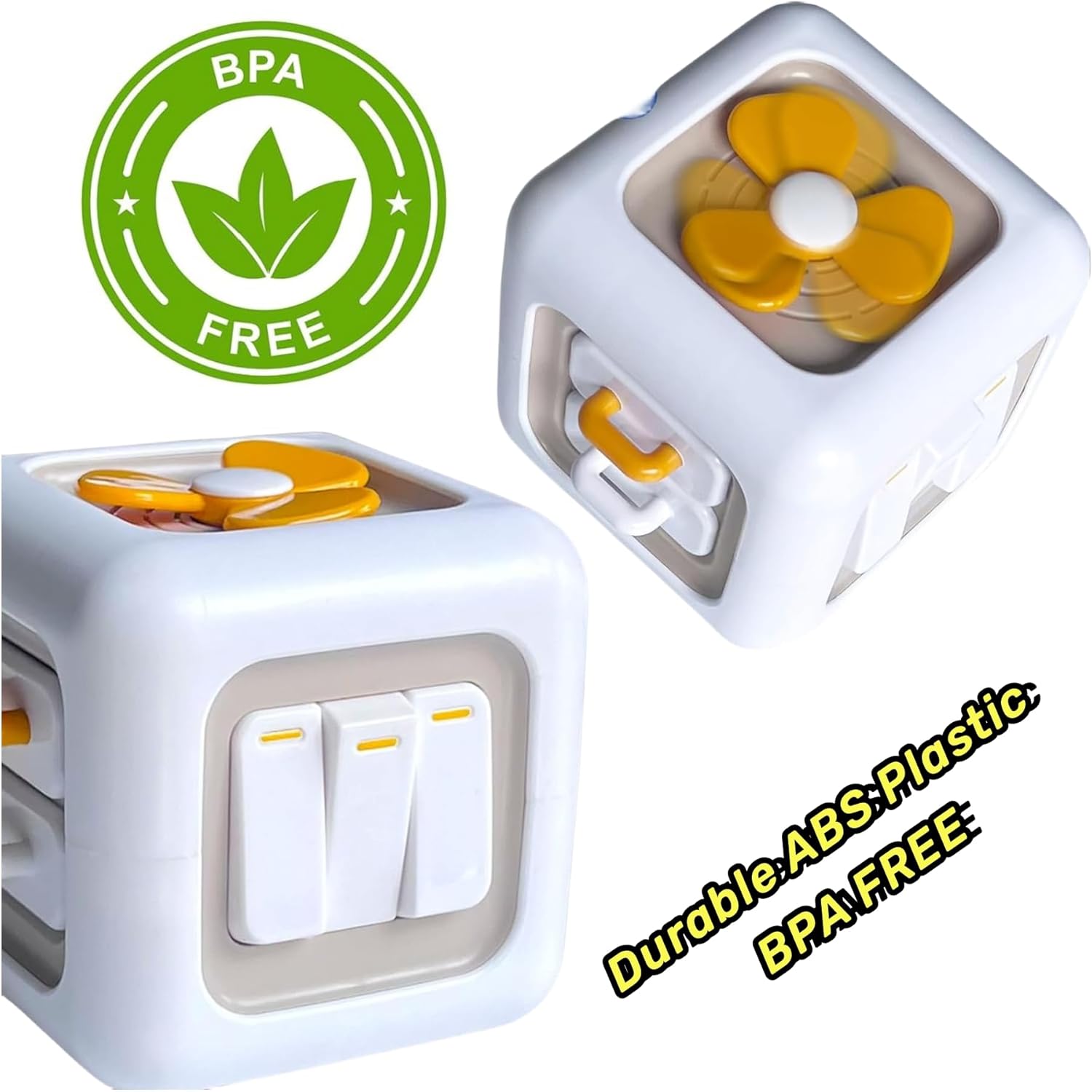 Jucarie interactiva bebelusi - Busy Cube,18 luni 111